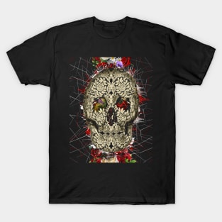 lace skull T-Shirt